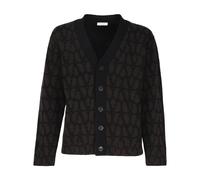 Valentino Garavani - Cardigan en maille - Homme - Pulls - Brun - Taille: S