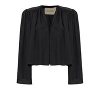 Valentino Garavani - Cardigan en soie - Femme - Pulls - Noir - Taille: 34 FR