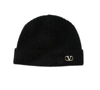 Valentino Garavani - Cashmere Beanie - Homme - Accessoires - Noir - Taille: ONE Size