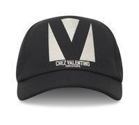 Valentino Garavani - Chapeau en coton noir avec logo brodé - Homme - Accessoires - Noir - Taille: 58 CM