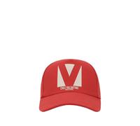 Valentino Garavani - Casquette de baseball avec logo - Femme - Accessoires - Rouge - Taille: 57 CM