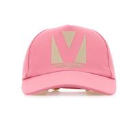 Valentino Garavani - Casquette de baseball en coton avec broderie - Femme - Accessoires - Rose - Taille: 56 CM
