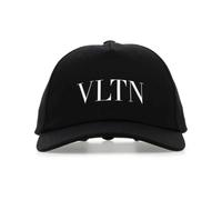 Valentino Garavani - Casquette de baseball en gabardine - Homme - Accessoires - Noir - Taille: 59 CM