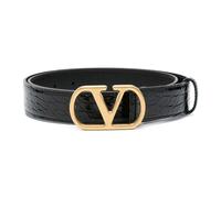 Valentino Garavani - Ceinture élégante au design unique - Femme - Accessoires - Noir - Taille: 80 CM
