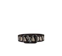 Valentino Garavani - Ceinture en toile monogrammée - Homme - Accessoires - Beige - Taille: 90 CM