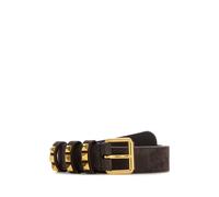 Valentino Garavani - Ceinture Flaneuse en Suède 30 mm Valentino Garavani - Femme - Accessoires - Brun - Taille: 90 CM