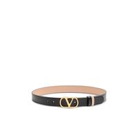 Valentino Garavani - Ceinture réversible VLogo Signature - Femme - Accessoires - Noir - Taille: 75 CM