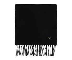 Valentino Garavani - Châle en Cachemire - Femme - Accessoires - Noir - Taille: ONE Size