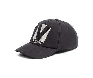 Valentino Garavani - Chapeau en coton noir avec logo brodé - Homme - Accessoires - Noir - Taille: 58 CM