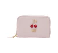 Valentino Garavani - Cherryfic Mini Portefeuille Zippé - Femme - Accessoires - Rose - Taille: ONE Size