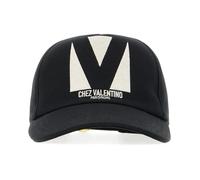 Valentino Garavani - Chez Valentino Cotton Baseball Cap - Homme - Accessoires - Noir - Taille: 58 CM