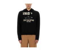 Valentino Garavani - Chez Valentino Sweat à capuche - Homme - Sweatshirts et sweats à capuche - Noir - Taille: L