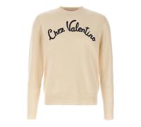 Valentino Garavani - Chez Valentino Sweater - Homme - Pulls - Beige - Taille: XL