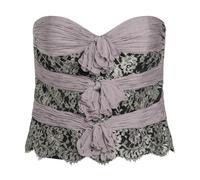 Valentino Garavani - Chiffon Top - Femme - Tops - Multicolore - Taille: 36 FR