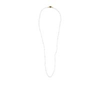 Valentino Garavani - Collier de perles avec détails en émail - Homme - Accessoires - Beige - Taille: ONE Size