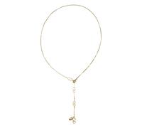 Valentino Garavani - Collier minimaliste avec breloques étincelantes - Homme - Accessoires - Jaune - Taille: ONE Size