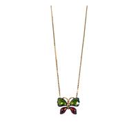 Valentino Garavani - Collier pendentif motif papillon - Femme - Accessoires - Multicolore - Taille: ONE Size