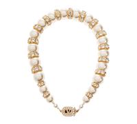 Valentino Garavani - Collier Swarovski - Femme - Accessoires - Blanc - Taille: ONE Size