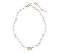 Valentino Garavani - Collier VLogo Signature - Femme - Accessoires - Blanc - Taille: ONE Size
