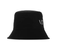 Valentino Garavani - Cotton Hat - Homme - Accessoires - Noir - Taille: 57 CM