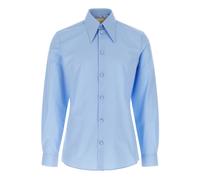 Valentino Garavani - Cotton Poplin Shirt - Homme - Chemises - Bleu - Taille: L