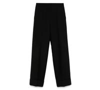 Valentino Garavani - Crepe Couture Pantalons - Femme - Pantalons - Noir - Taille: 36 FR