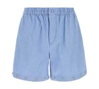 Valentino Garavani - Denim Bermuda Shorts - Homme - Shorts - Bleu - Taille: L