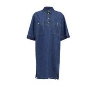 Valentino Garavani - Denim Midi Shirt Dress - Femme - Robes - Bleu - Taille: 38 FR