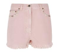 Valentino Garavani - Denim Shorts - Femme - Shorts - Rose - Taille: W26