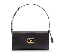 Valentino Garavani - DeVain Small Nappa Shoulder Bag - Femme - Sacs - Noir - Taille: ONE Size