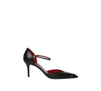 Valentino Garavani - D'Orsay 100 Patent Leather Pump - Femme - Chaussures - Noir - Taille: 38 EU