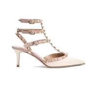 Valentino Garavani - Escarpins Rockstud - Femme - Chaussures - Beige - Taille: 35 EU