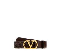 Valentino Garavani, Femme, Accessoires, Brun, Taille: 85 CM Belt H. 25 | Vlogo Signat