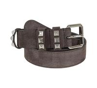 Valentino Garavani - Flaneuse Suede Belt - Homme - Accessoires - Brun - Taille: 105 CM