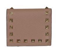 Valentino Garavani - Flap French Wallet - Femme - Accessoires - Beige - Taille: ONE Size