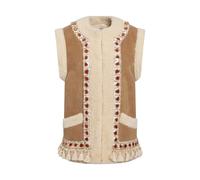 Valentino Garavani - Gilet - Femme - Vestes - Beige - Taille: 38 FR