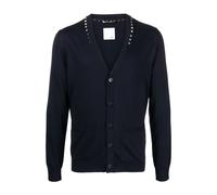 Valentino Garavani - Gilet Rockstud Untitled - Homme - Pulls - Bleu - Taille: L