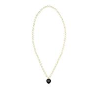 Valentino Garavani - Ivory Pearls Coeur Royal Necklace - Femme - Accessoires - Blanc - Taille: ONE Size