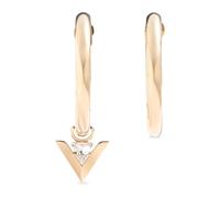 Valentino Garavani - Je Les V Earrings - Femme - Accessoires - Jaune - Taille: ONE Size