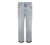 Valentino Garavani - Jean en Denim avec Détails Uniques - Femme - Jeans - Bleu - Taille: W26