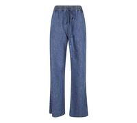 Valentino Garavani - Jean Évasé Orné de Pompons - Femme - Jeans - Bleu - Taille: 38 FR