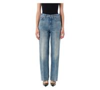Valentino Garavani - Jeans droits - Femme - Jeans - Bleu - Taille: W26