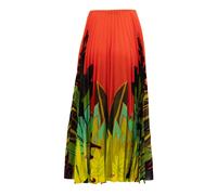 Valentino Garavani - Jupe Longue Tropicale Orange - Femme - Jupes - Orange - Taille: 42 FR