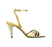 Valentino Garavani - Ladycrush Sandal - Femme - Chaussures - Jaune - Taille: 39 EU