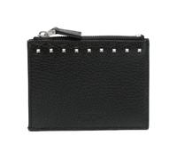 Valentino Garavani - Leather Card Holder - Homme - Accessoires - Noir - Taille: ONE Size