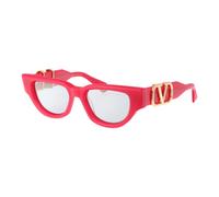 Valentino Garavani - Lunettes de soleil élégantes V - DUE - unisex - Accessoires - Rose - Taille: 50 MM