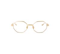 Valentino Garavani - Lunettes V-Stud - Femme - Accessoires - Jaune - Taille: 52 MM