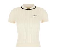 Valentino Garavani - Maille col rond - Femme - Pulls - Blanc - Taille: 38 FR