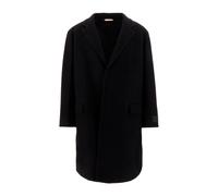 Valentino Garavani - Manteau oversize en mélange de laine - Homme - Manteaux - Noir - Taille: L
