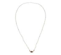 Valentino Garavani - Metal Necklace - Femme - Accessoires - Blanc - Taille: ONE Size